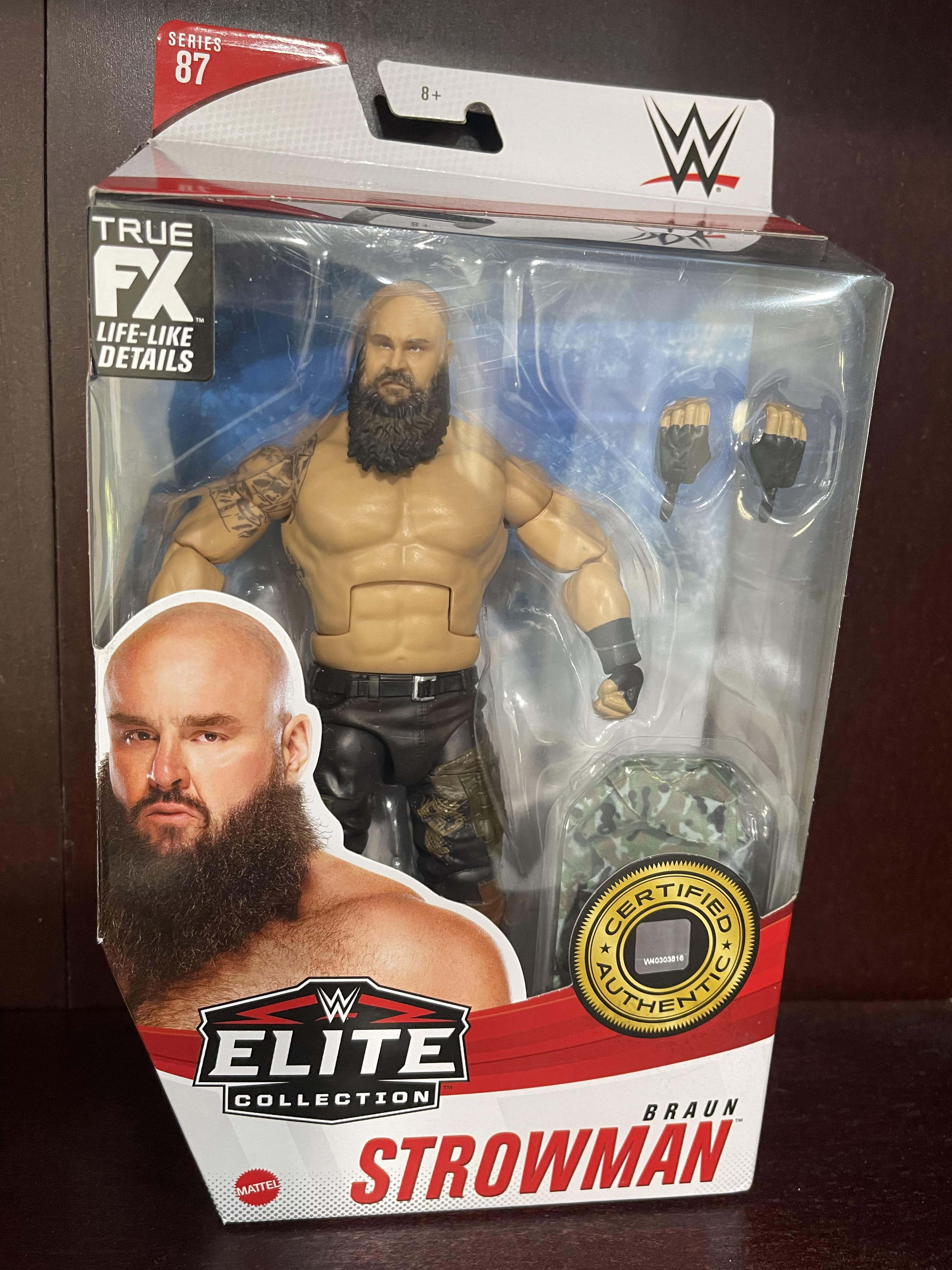 Autographed Action Figure (PROVIDED BY US - Braun Strowman