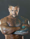 Pro Wrestler WWE Karrion Killer Kross 8x10 Autographed Promo Photo Edition, Former NXT, Impact MLW Wrestling