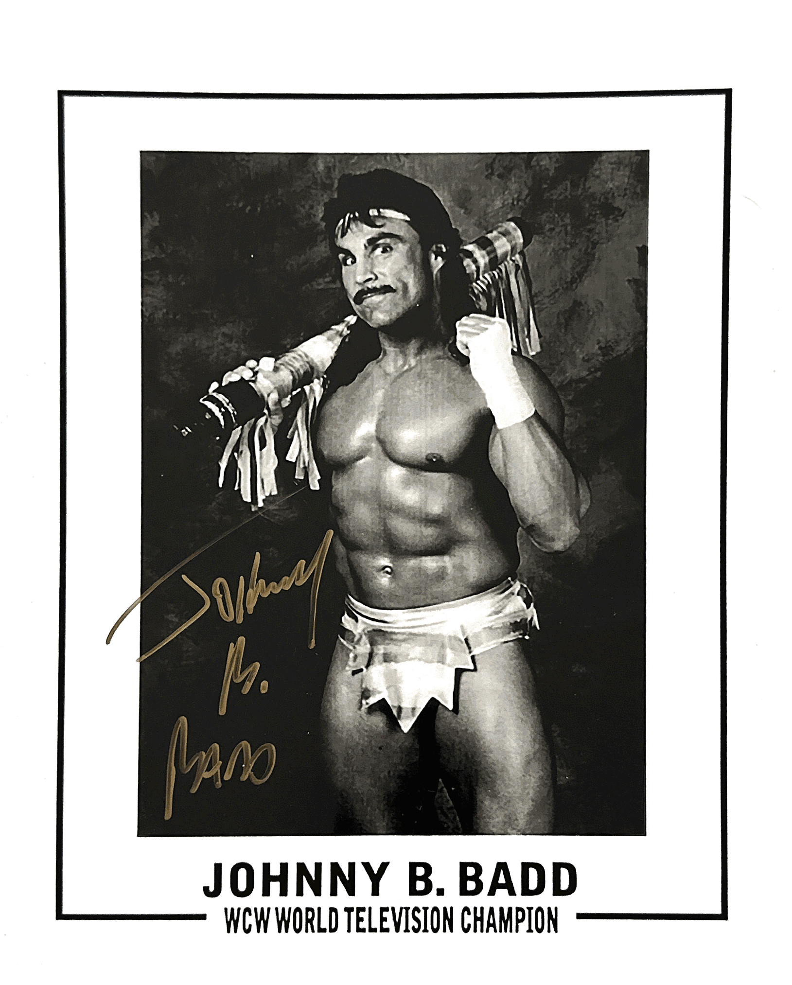 WCW World TV Champion Johnny B. Badd 8x10
