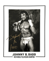 WCW World TV Champion Johnny B. Badd 8x10" Signed Autograph Promo Photo